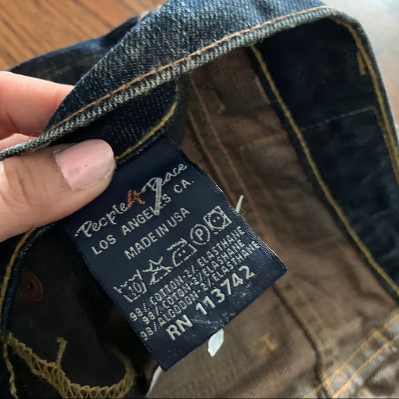 NWT People 4 Peace Crop Jeans - Picture 8 of 14